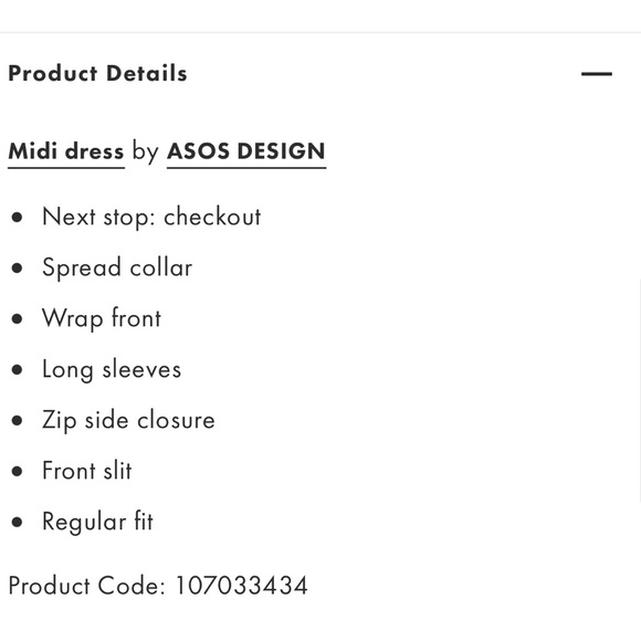 ASOS DESIGN 70s drape front wrap midi dress in black - Picture 3 of 3